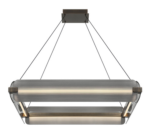 Neoness LED Chandelier in Weathered Brass (40|50053018)
