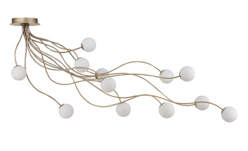 Athena LED Semi-Flush Mount in Antique Gold (40|49950021)