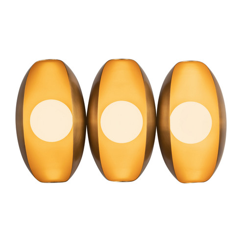 Cortez LED Bathroom Vanity in Vintage Brass (452|WV305315VB)