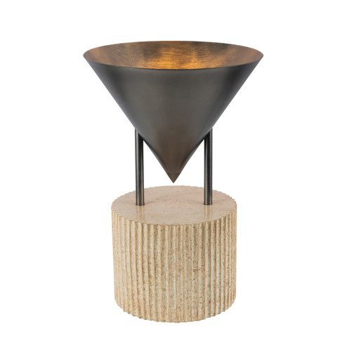 Versus One Light Table Lamp in Aged Steel (452|TL341015STA)