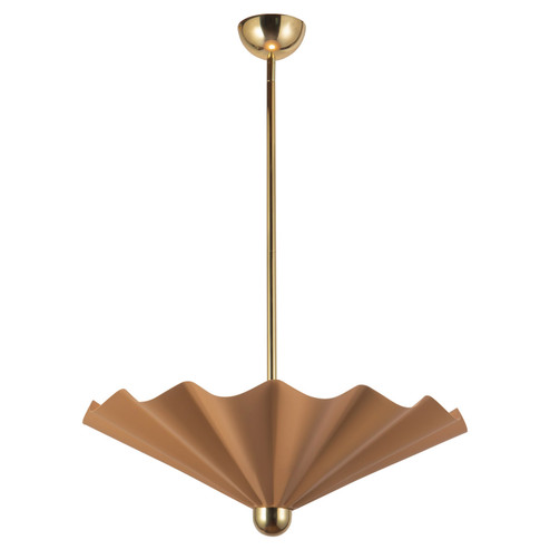 Furrow LED Pendant in Peach (452|PD354125PEC)