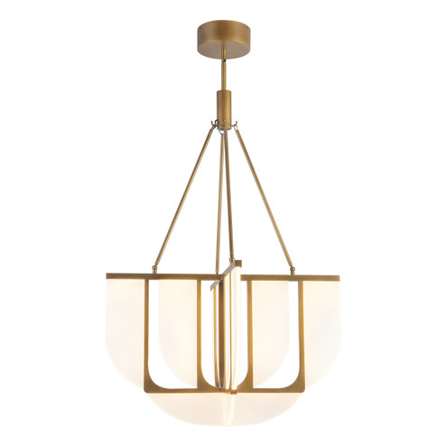 Anders LED Chandelier in Vintage Brass (452|CH336429VBUNV)