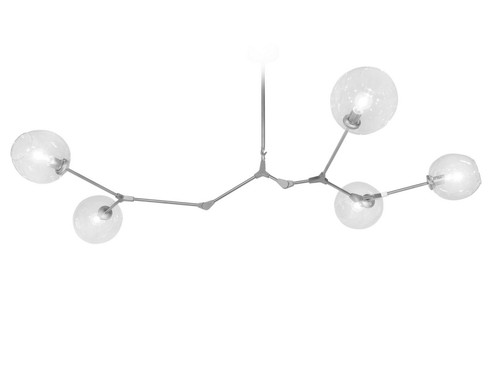 Fairfax Ave. Five Light Chandelier in Matte Chrome (192|HF8085CH)