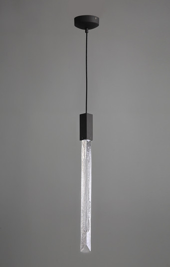 Alpine LED Pendant in Black Jade Glass (192|HF5401BLKJAD)