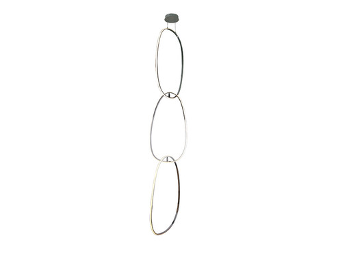 Circa LED Pendant in Chrome (192|HF5026CH)