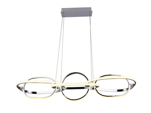 Circa LED Pendant in Chrome (192|HF5025CH)