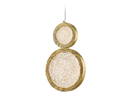 Bottega LED Pendant in Polished Brass (192|HF5011PB)