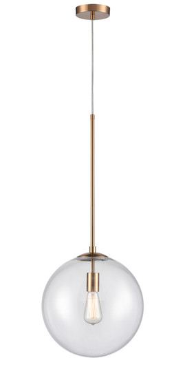 Delilah One Light Pendant in Aged Brass (192|HF4201AB)