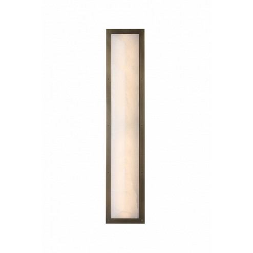 Sedona LED Wall Sconce in Alabaster / Aged Brass (192|HF2972AB)