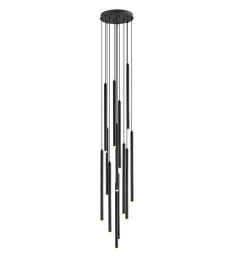 Filmore Ave. LED Pendant in Black (192|HF2801BLK)