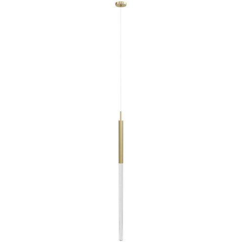 Main St. LED Pendant in Brushed Brass (192|HF2020SNWBB)