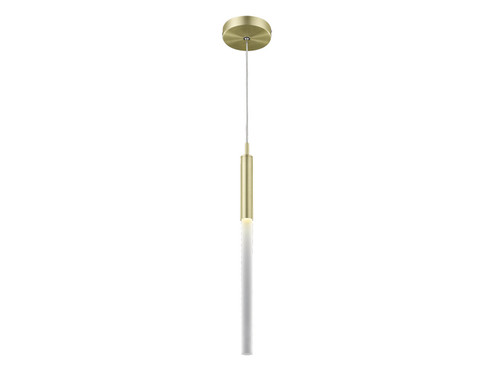 Main St. LED Pendant in Brushed Brass (192|HF2020FRBB)