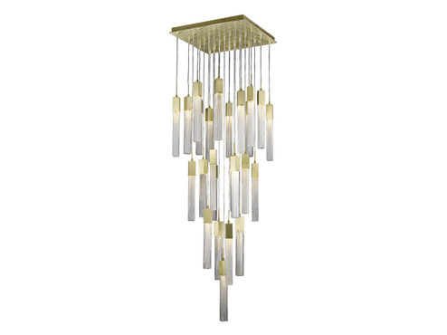 Boa LED Pendant in Brushed Brass (192|HF190425BOABB)