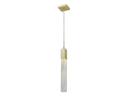 Boa LED Pendant in Brushed Brass (192|HF19011BOABB)