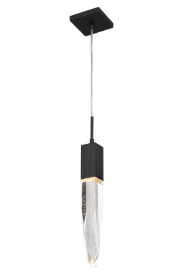 Aspen LED Pendant in Black (192|HF19011APBK)