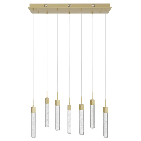 The Original Glacier LED Pendant in Brushed Brass (192|HF19007GLBB)