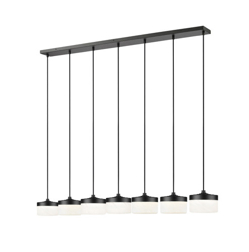 Renaud LED Linear Chandelier in Matte Black (224|827P67LMBLED)