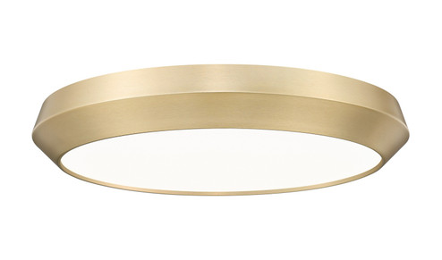 Quasars LED Flush Mount in Modern Gold (224|7701F20MGLDLED)