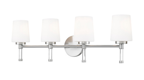 Henri Four Light Vanity in Brushed Nickel (224|77004VBN)