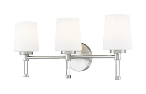 Henri Three Light Vanity in Brushed Nickel (224|77003VBN)