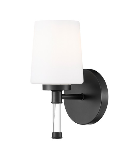 Henri One Light Vanity in Matte Black (224|77001VMB)