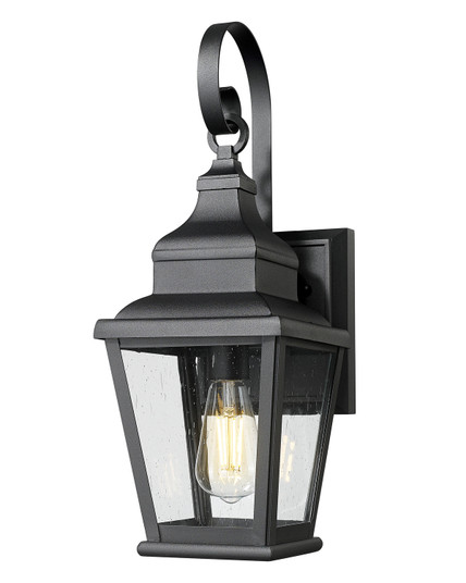 Raphael One Light Outdoor Wall Mount in Sand Black (224|5029SBK)
