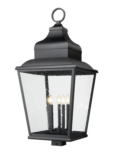 Raphael Five Light Outdoor Post Mount in Sand Black (224|5029PHXXLSBK)