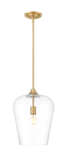 Joliet One Light Pendant in Burnished Brass (224|473P12BBR)