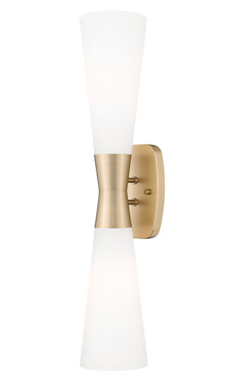 Emrys Two Light Wall Sconce in Modern Gold (224|45042SLMGLD)