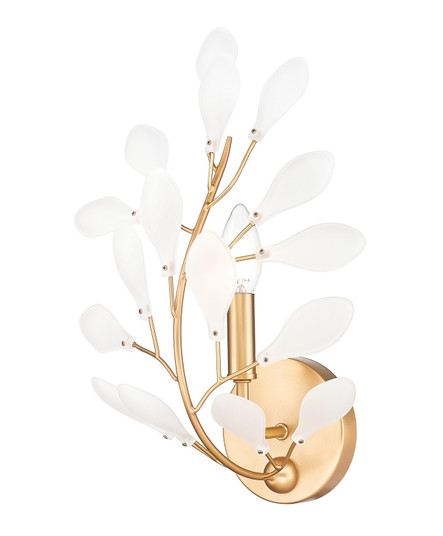 Claudine One Light Wall Sconce in Modern Gold (224|3531SMGLD)