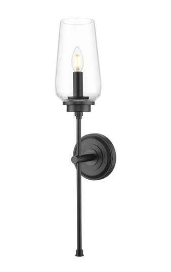 Clara One Light Wall Sconce in Matte Black (224|20131SMB)