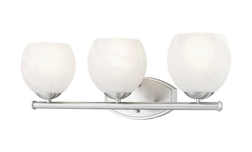 Colette Three Light Vanity in Brushed Nickel (224|19633VBN)