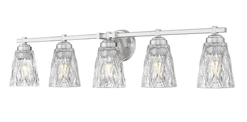 Andree Five Light Vanity in Brushed Nickel (224|19605VBN)