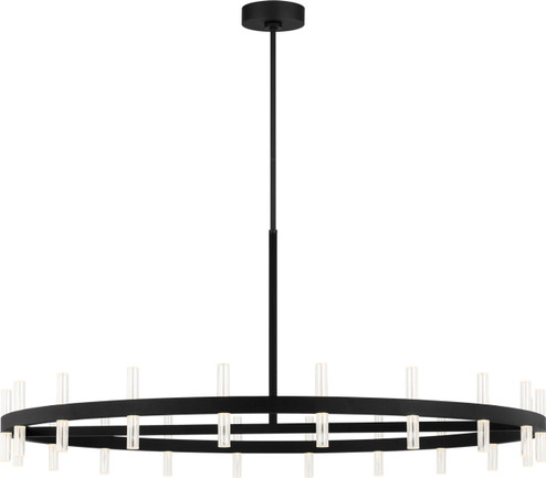 Silas LED Chandelier in Midnight Black/Midnight Black (454|SLC10940MBK)