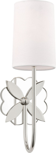 Spencer One Light Wall Sconce in Polished Nickel | Polished Nickel (454|KSW1181PN)