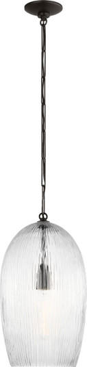 Serafina One Light Pendant in Aged Iroged Iron (454|HP1001AI)