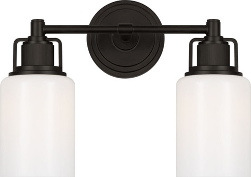 Ashford Two Light Bath in Aged Iroged Iron (454|CV1112AI)