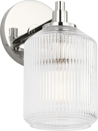 Barstow One Light Bath in Polished Nickel/Polished Nickel (454|CV1091PN)
