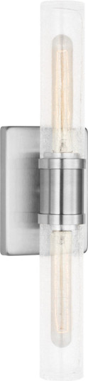 Keaton Two Light Vanity in Brushed Nickel | Brushed Nickel (454|4565002CC962)