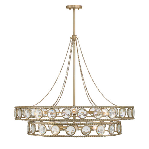 Cologne 12 Light Pendant in Opulent Gold (51|7938112338)