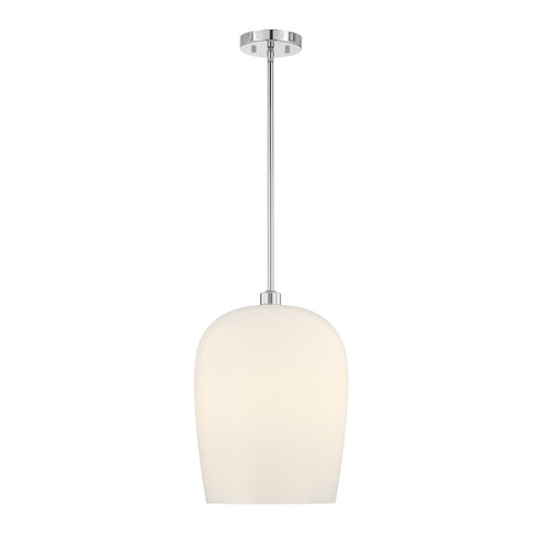 Livingston One Light Pendant in Chrome (51|77209111)