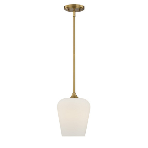 Octave One Light Pendant in Warm Brass (51|760361322)