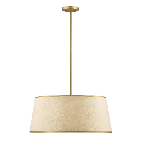 Sombra Six Light Pendant in Spun Gold (51|720446328)