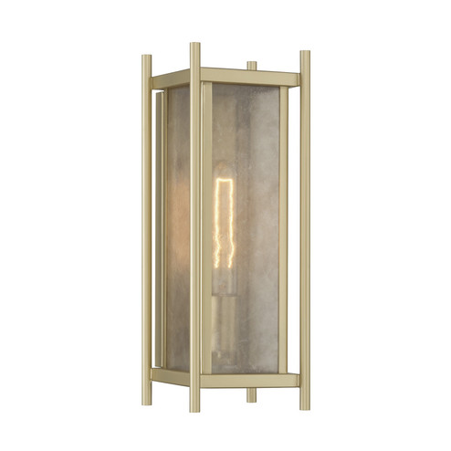 Jacobs One Light Outdoor Wall Lantern in Serene Brass (51|53804344)