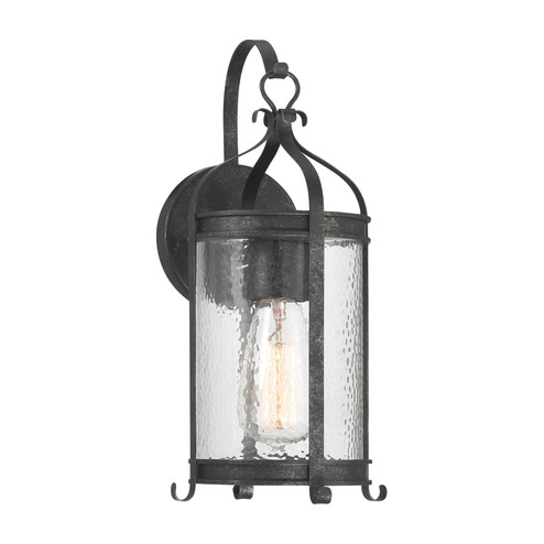 Preston One Light Outdoor Wall Lantern in Iron Oxide (51|5114337)