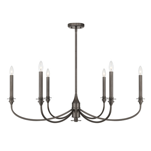 Coventry Six Light Chandelier in Mediterranean Bronze (51|11500615)