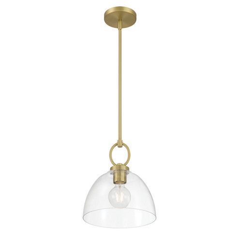 Velto One Light Pendant in Vintage Brass (59|9951VB)