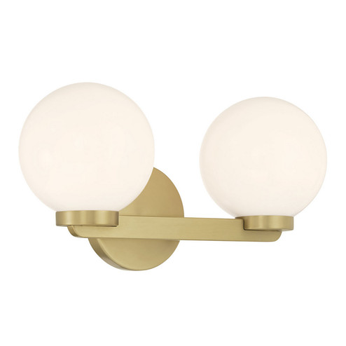 Ardeva Two Light Vanity in Vintage Brass (59|97002VB)