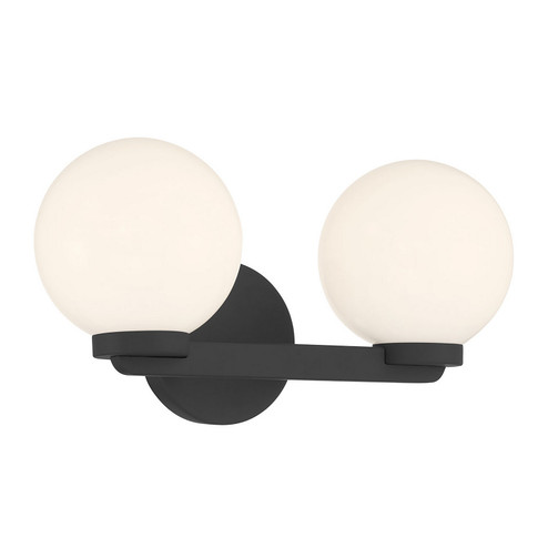 Ardeva Two Light Vanity in Matte Black (59|97002MB)