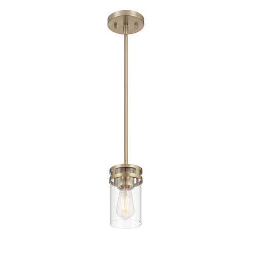 Lunden One Light Mini Pendant in Modern Gold (59|91011MG)